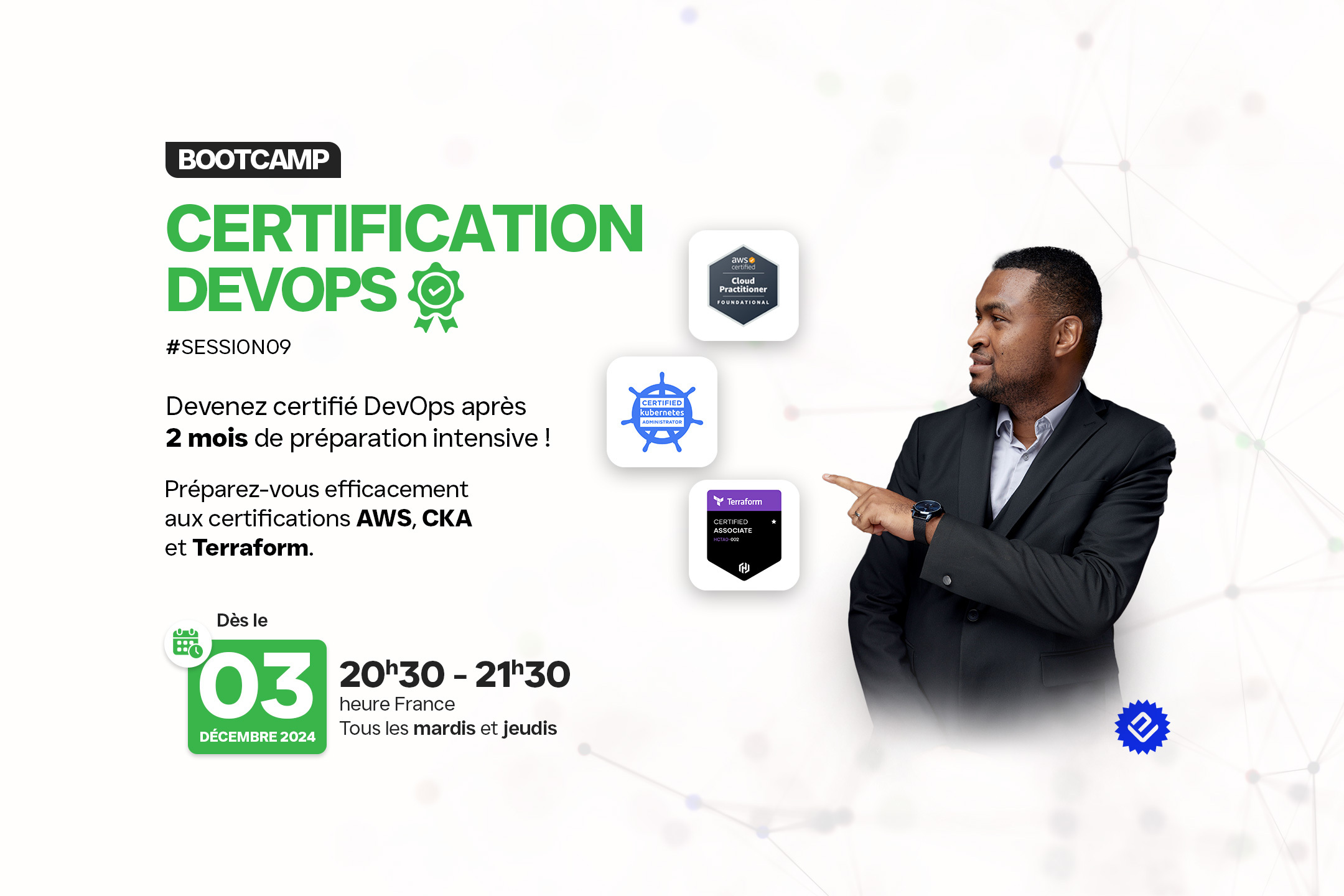 Bootcamp Certification DEVOPS – passez vos certifications DevOps en 02 mois