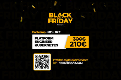 EAZYTraining Bootcamp Platform Engineer Kubernetes Black friday