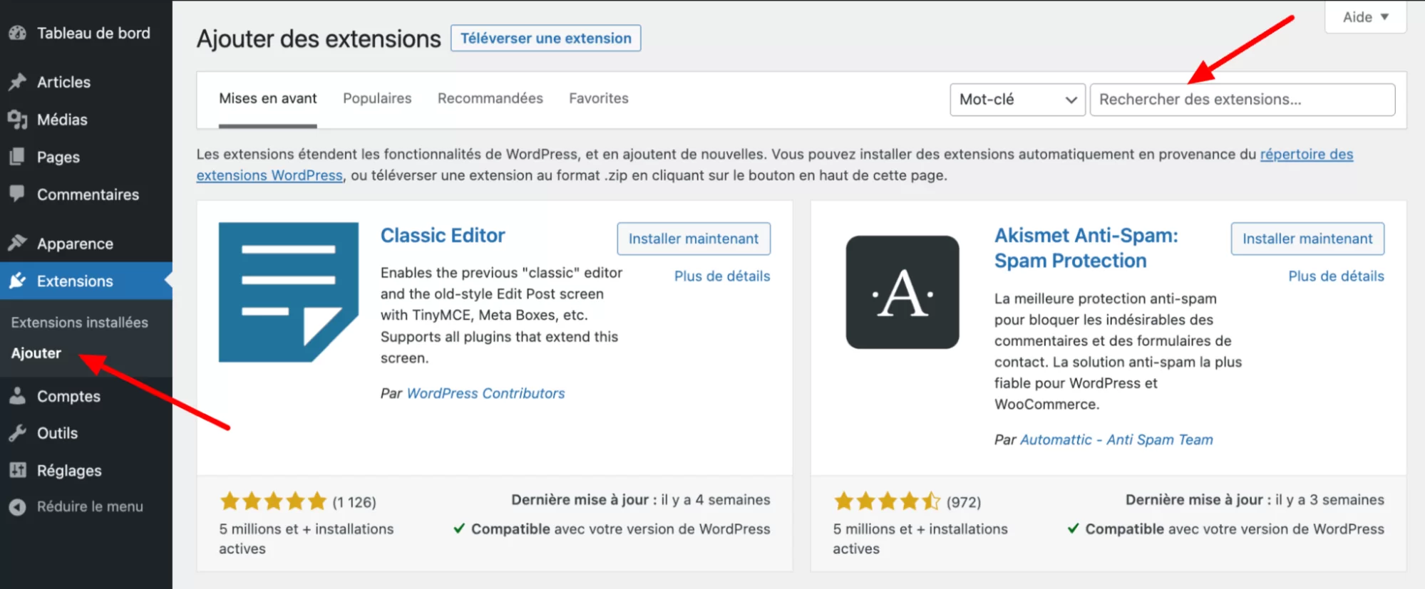 Trop de plugins WordPress ralentissent le site